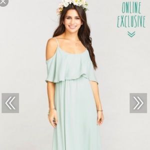 -dusty mint crisp bridesmaid dress